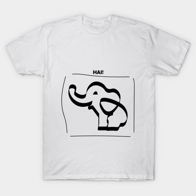 elephant T-Shirt by cracktivities6